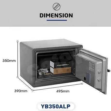Safewell Fireproof Electronic Digital Safe Box 35x49.5x39 cm - SmartSouks
