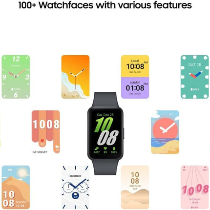 Samsung Galaxy Fit3 Smartwatch, Exercise and Sleep Tracking, Bluetooth, 40mm, Gray - SmartSouks