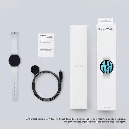 SAMSUNG GALAXY WATCH 6 Silver 44mm - SmartSouks