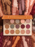 SHEGLAM Centuries Palette 15-Color Matte Shimmer Eyeshadow Palette Neutral And Cool Tones - SmartSouks