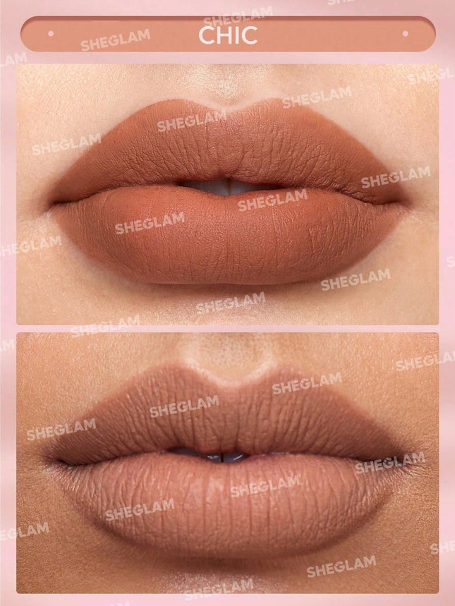 SHEGLAM Matte Allure Lipstick-Chic - SmartSouks