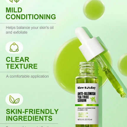 SlowSunday Anti-Blemish Tea Tree Serum 15ml - SmartSouks