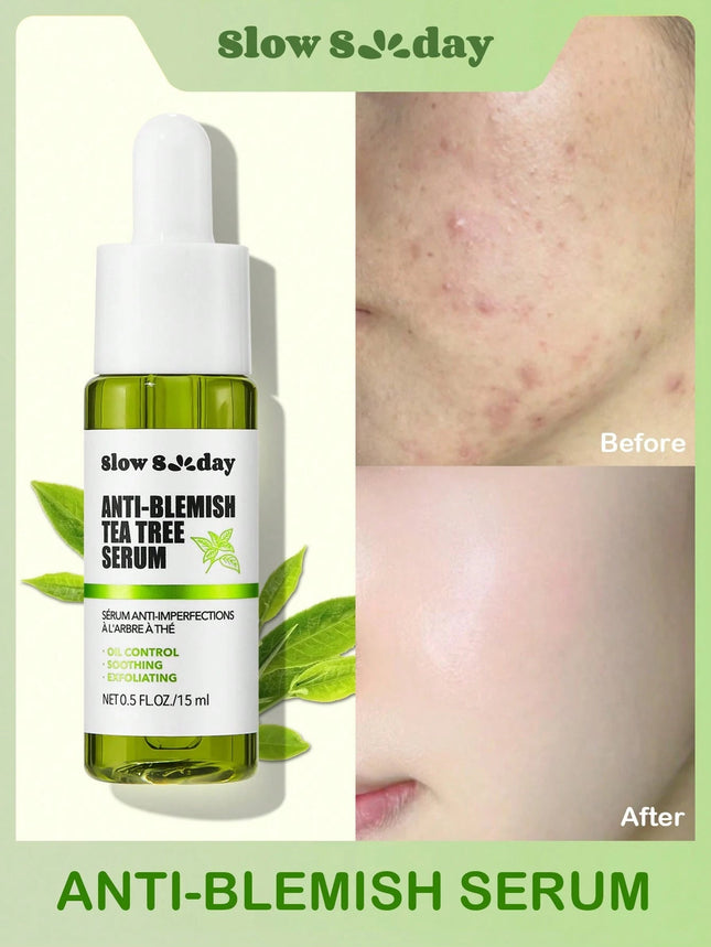 SlowSunday Anti-Blemish Tea Tree Serum 15ml - SmartSouks