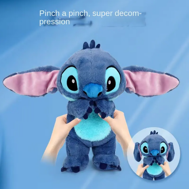Stitch Breathing Teddy Bear (Moving Ears)