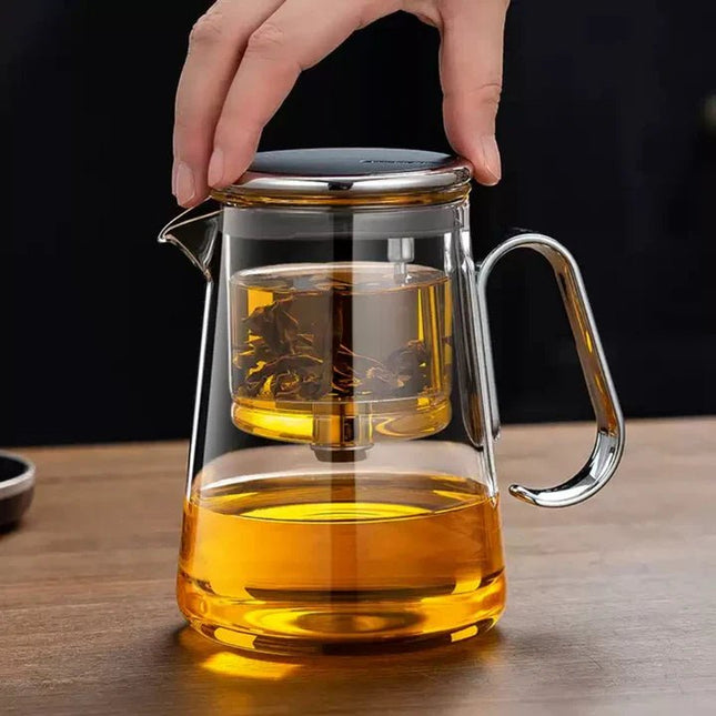 Tea Pot with One-Click Filter - SmartSouks