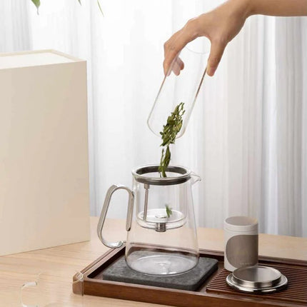 Tea Pot with One-Click Filter - SmartSouks