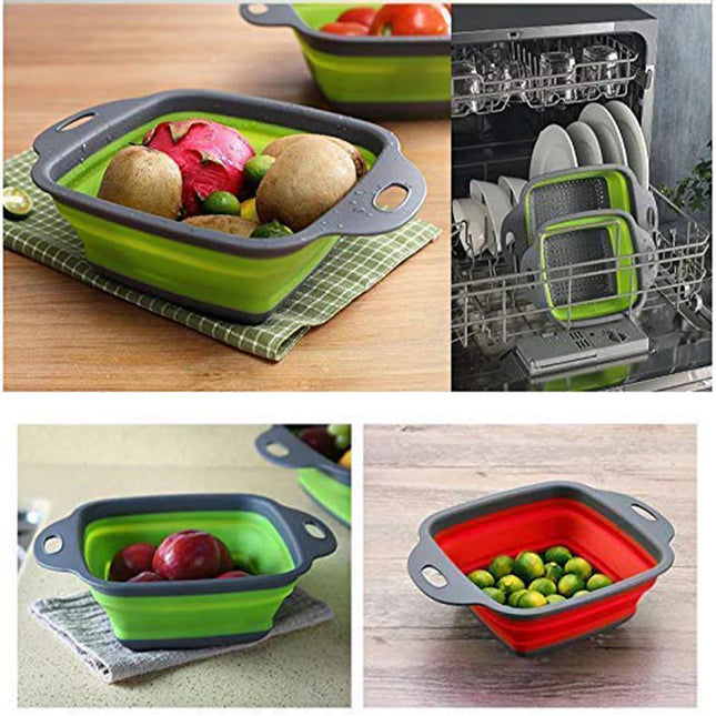 Collapsible Kitchen Colander Basket