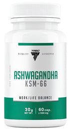 TREC ASHWAGANDHA KSM-66 500MG 60TAB - SmartSouks