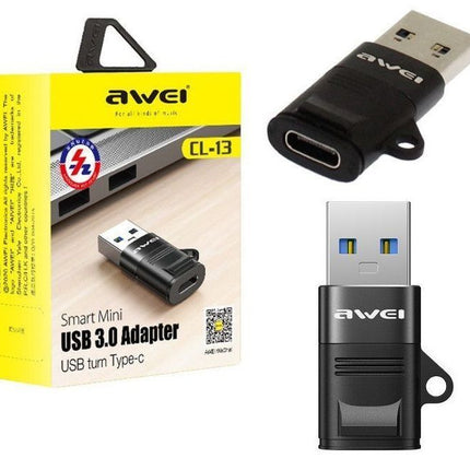 Type-C Adapter to USB 3.0 AWEI CL-13 - SmartSouks