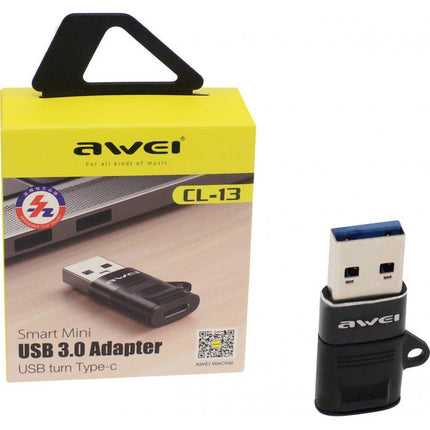 Type-C Adapter to USB 3.0 AWEI CL-13 - SmartSouks