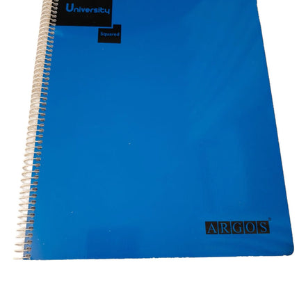 University Copybook A4 Carton Cover Spiral Square 96Sh 80G / ARGOS BTS - SmartSouks