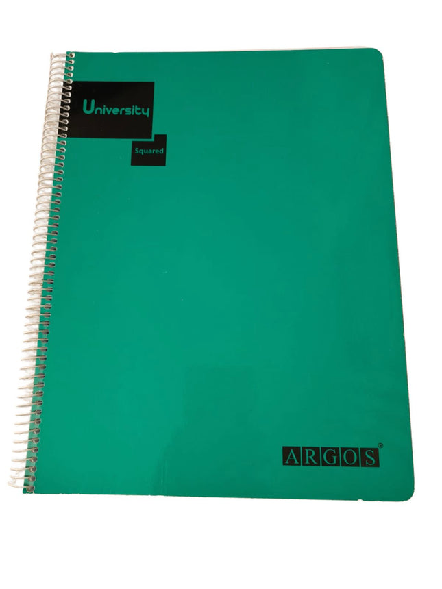 University Copybook A4 Carton Cover Spiral Square 96Sh 80G / ARGOS BTS - SmartSouks