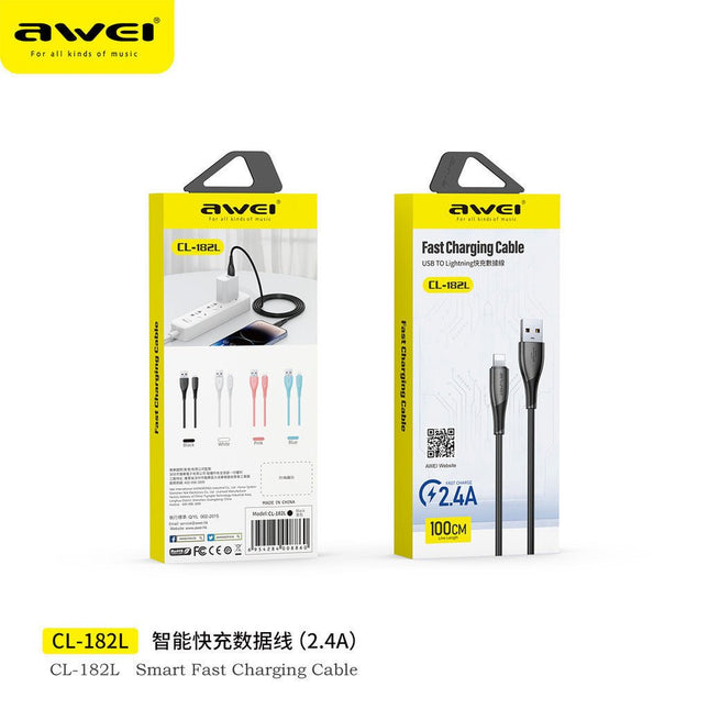 USB to Lightning / AWEI Cl182L White - SmartSouks