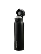 Uzspace Double Wall Stainless Steel Water Bottle Thermos Insulated 480ml 4076 BlackWater Bottles