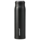 Uzspace Double Wall Thermos Stainless Steel Insulated Water Bottle X5 500ml 4075 BlackWater Bottles