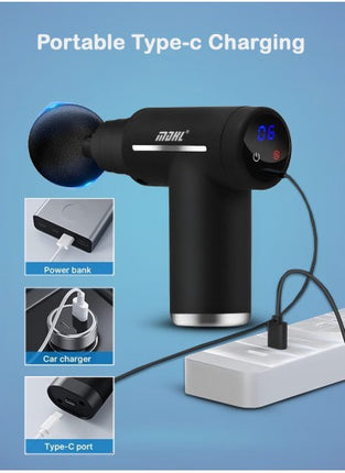 Hot & Cold Therapy Portable Massage Gun