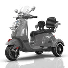 VESPA Electric Rechargeable 3 Wheel Scooter Two Seater - SmartSouks