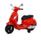 VESPA Electric Rechargeable Two Wheel Kids Ride on Scooter - SmartSouks