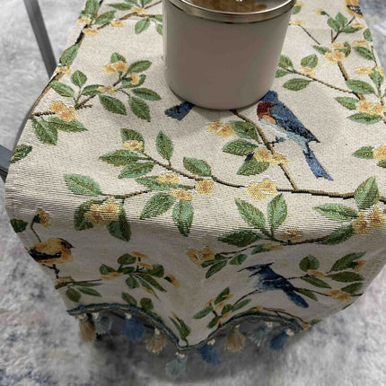 Vintage Countryside Jacquard Weave Table Runner 30*200cm - SmartSouks