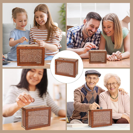 Wooden Saving Box 3K - SmartSouks