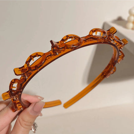 Woven Headband Hair Clips - SmartSouks