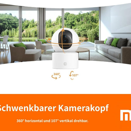 Xiaomi Smart Camera C301, Human detection and active alert, Night Vision, Real-time two-way voice calls - SmartSouks