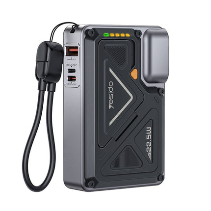 Yesido YP89 10000mAh AC/DC Wireless Power Bank with Stand, GreyPower Bank